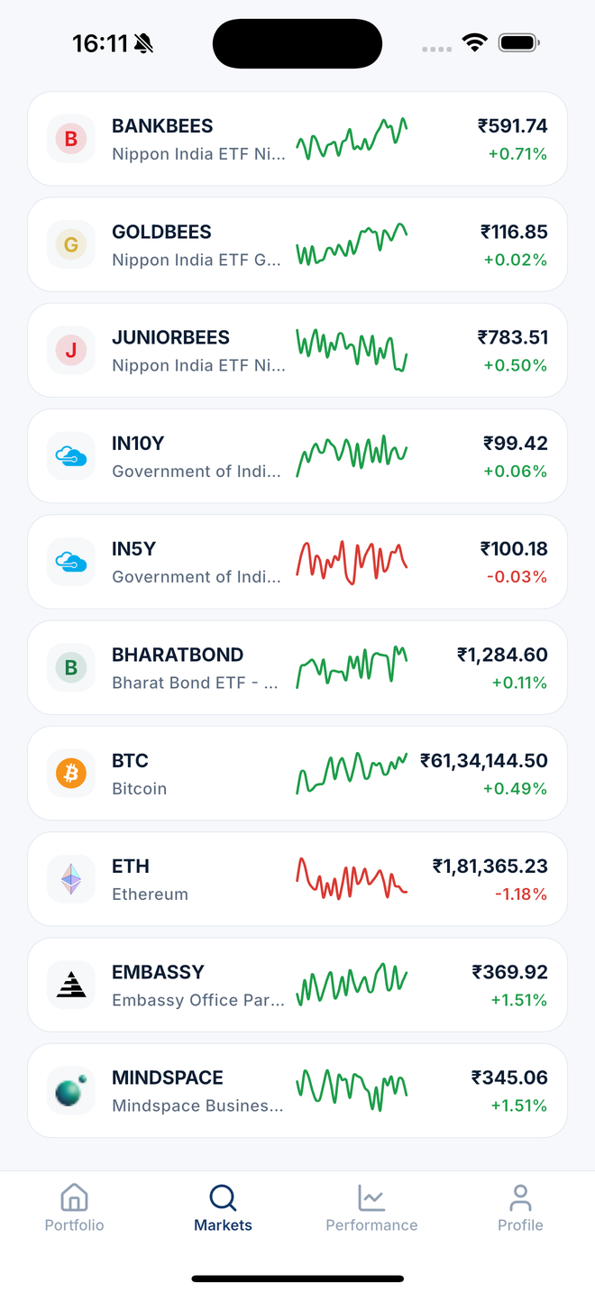 Nexus Trade · dark theme